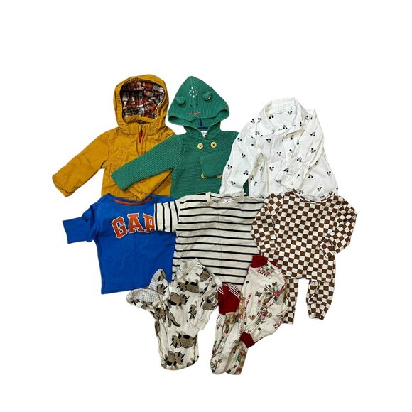 8-Piece Boys 18–24 Month Clothing Bundle | Baby Boden, Baby Gap, Zara, OshKosh - Picture 1 of 6